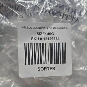 Torrid Black and Nude Lace Balconette Bra